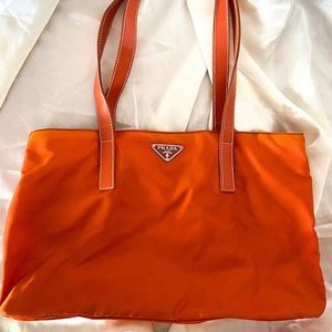 Prada nylon tote